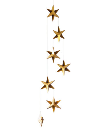 Livingly Livingly Ster mobiel Mini 68cm goud Livingly Livingly Ster mobiel Mini 68cm goud