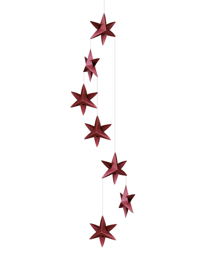 Livingly Livingly Ster mobiel 120cm rood