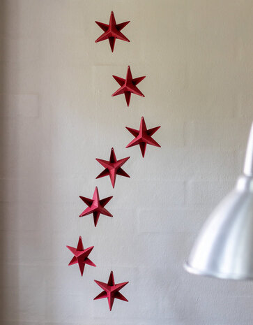 Livingly Livingly Ster mobiel 120cm rood
