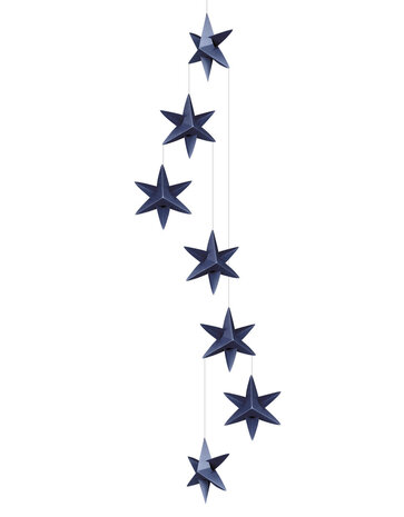 Livingly Livingly Ster mobiel 120cm donkerblauw