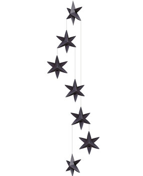 Livingly Livingly Ster mobiel 120cm zwart Livingly Livingly Ster mobiel 120cm zwart