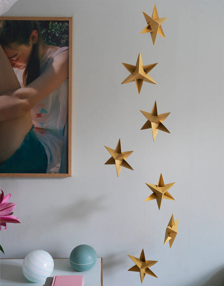 Livingly Livingly Ster mobiel 120cm goud