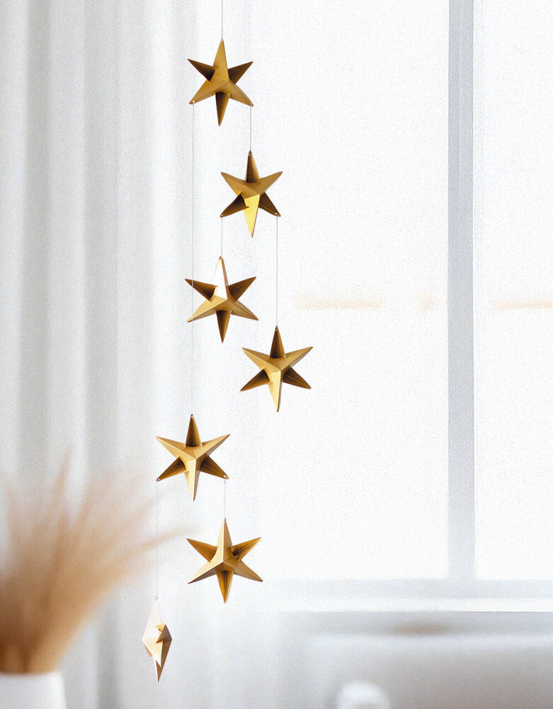 Livingly Livingly Ster mobiel 120cm goud