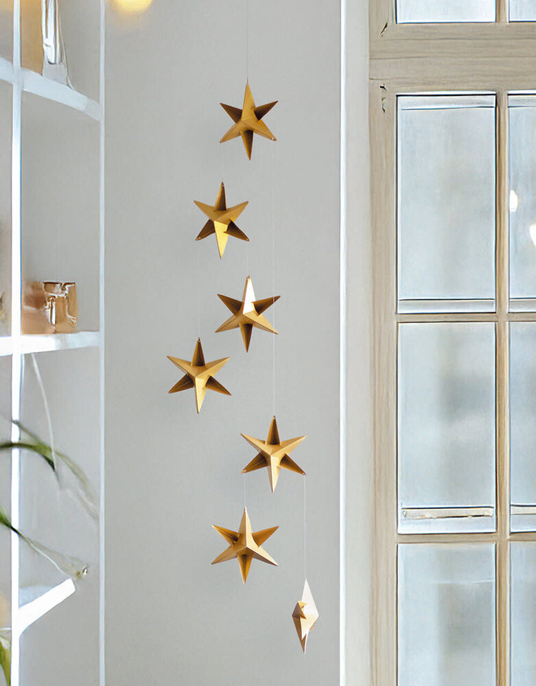 Livingly Livingly Ster mobiel 120cm goud