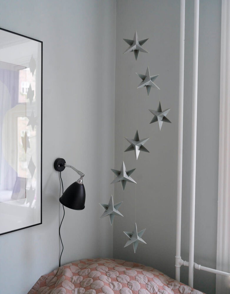 Livingly Livingly Ster mobiel 120cm zilver