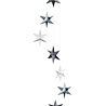 Livingly Livingly Ster mobiel 120cm grijs-zilver-wit Livingly Livingly Ster mobiel 120cm grijs-zilver-wit
