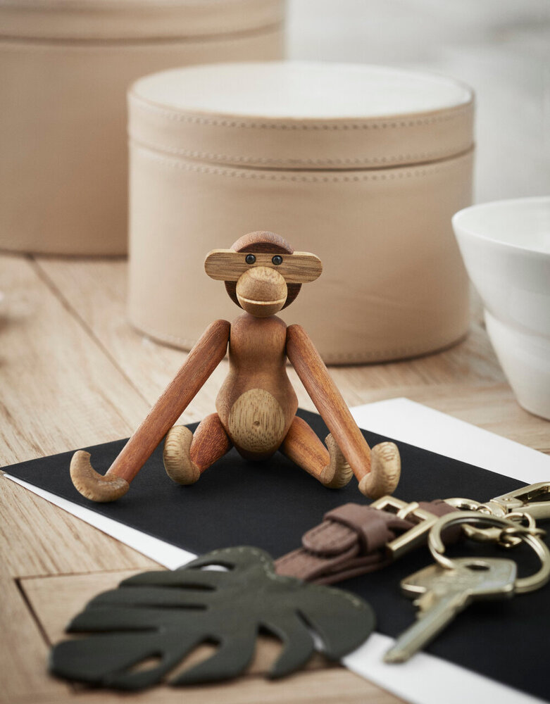Kay Bojesen Denmark Kay Bojesen Monkey Mini teak en limba Kay Bojesen Denmark Kay Bojesen Monkey Mini teak en limba