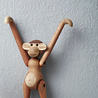 Kay Bojesen Denmark Copy of Kay Bojesen Monkey small H19.5cm teak en limba