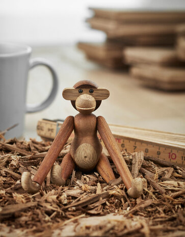 Kay Bojesen Denmark Copy of Kay Bojesen Monkey small H19.5cm teak en limba