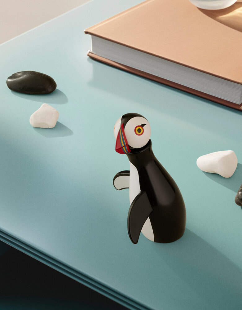 Kay Bojesen Denmark Kay Bojesen Puffin H13.5cm multi Papegaaiduiker Kay Bojesen Denmark Kay Bojesen Puffin H13.5cm multi Papegaaiduiker