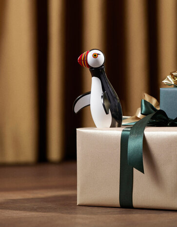 Kay Bojesen Denmark Kay Bojesen Puffin H13.5cm multi Papegaaiduiker Kay Bojesen Denmark Kay Bojesen Puffin H13.5cm multi Papegaaiduiker