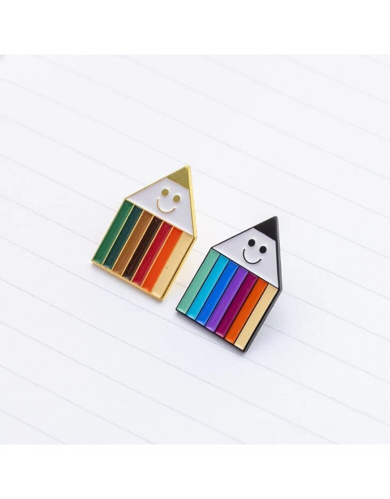Studio Arhoj Studio Arhoj Metal Pin Series #7 Penny Rainbow