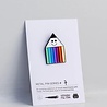 Studio Arhoj Studio Arhoj Metal Pin Series #7 Penny Rainbow