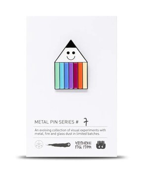 Studio Arhoj Studio Arhoj Metal Pin Series #7 Penny Rainbow