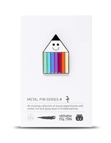Studio Arhoj Studio Arhoj Metal Pin Series #7 Penny Rainbow