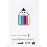 Studio Arhoj Studio Arhoj Metal Pin Series #7 Penny Rainbow