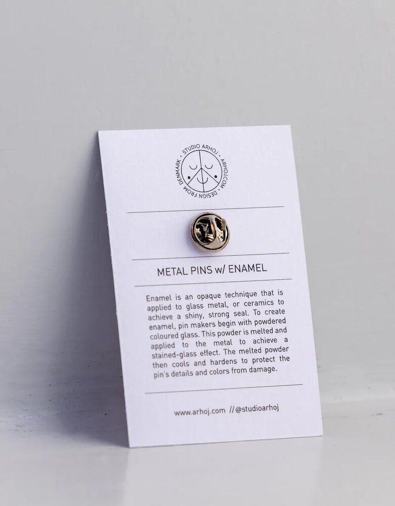 Studio Arhoj Studio Arhoj Metal Pin Series #7 Penny Rainbow