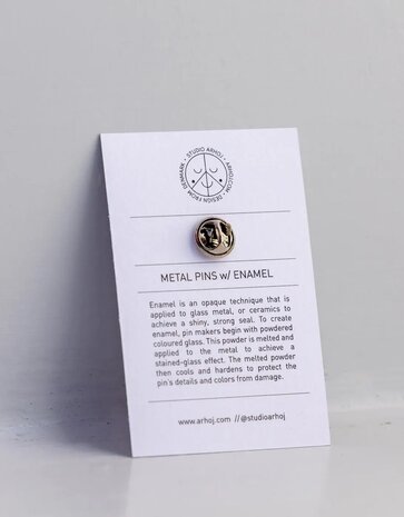 Studio Arhoj Studio Arhoj Metal Pin Series #7 Penny Rainbow