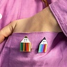 Studio Arhoj Studio Arhoj Metal Pin Series #7 Penny Rainbow