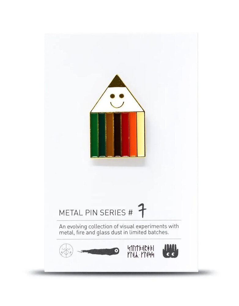 Studio Arhoj Studio Arhoj Metal Pin Series #7 Penny Vintage Studio Arhoj Studio Arhoj Metal Pin Series #7 Penny Vintage
