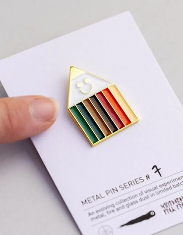 Studio Arhoj Studio Arhoj Metal Pin Series #7 Penny Vintage Studio Arhoj Studio Arhoj Metal Pin Series #7 Penny Vintage