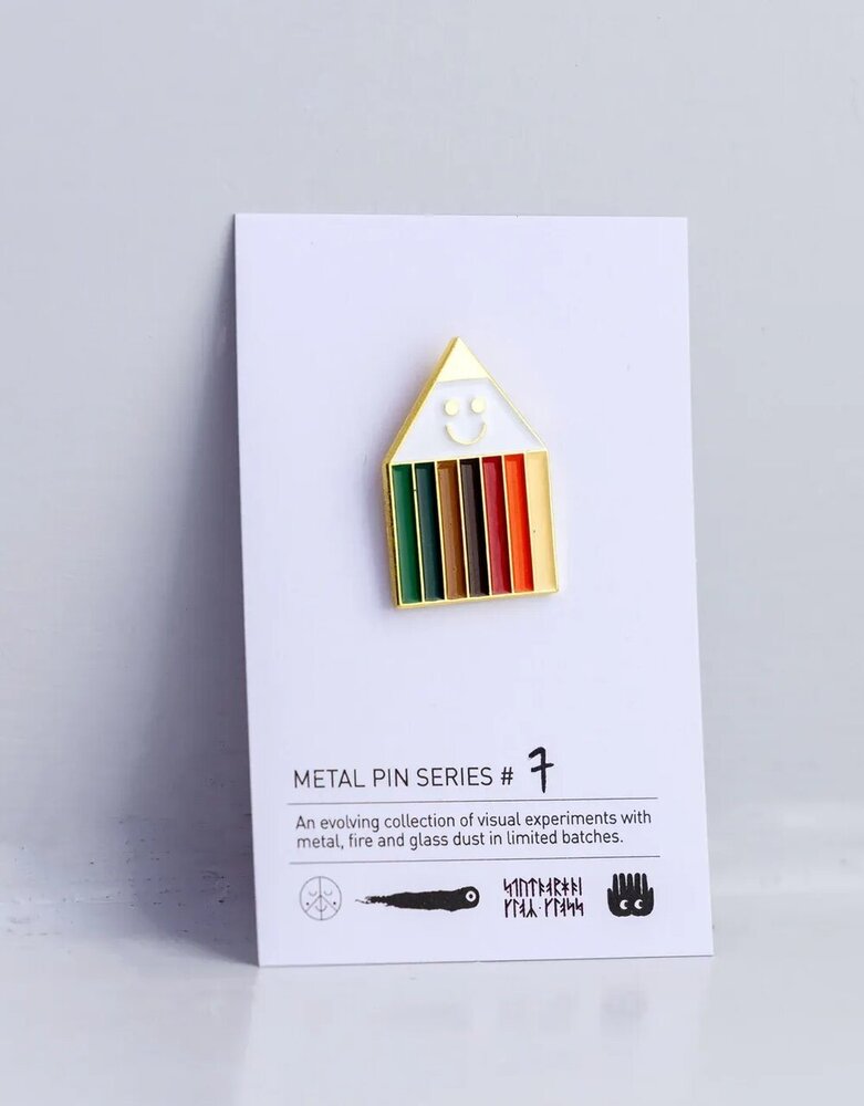 Studio Arhoj Studio Arhoj Metal Pin Series #7 Penny Vintage Studio Arhoj Studio Arhoj Metal Pin Series #7 Penny Vintage