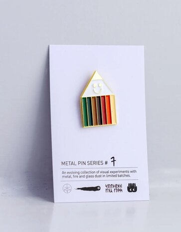 Studio Arhoj Studio Arhoj Metal Pin Series #7 Penny Vintage Studio Arhoj Studio Arhoj Metal Pin Series #7 Penny Vintage
