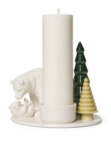 Dottir Nordic Design Dottir Ø6cm candle for Winter Stories Kandelaar Dottir Nordic Design Dottir Ø6cm candle for Winter Stories Kandelaar