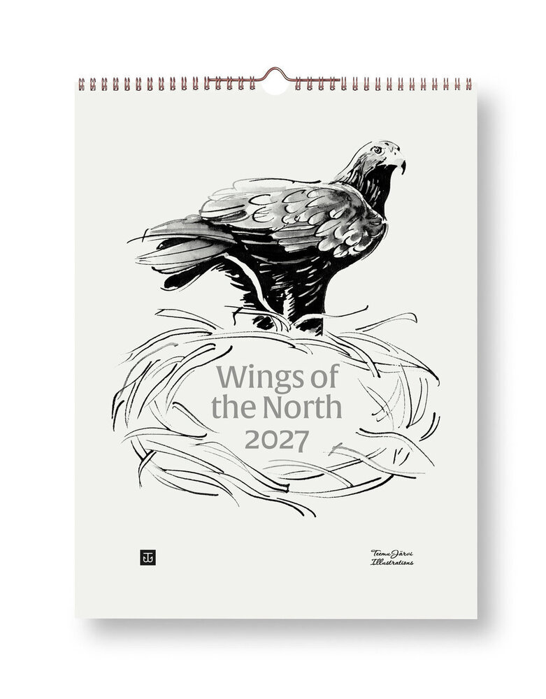 Teemu Järvi Teemu Järvi 2027 month calendar - Wings of the North 30x40cm Teemu Järvi Teemu Järvi 2027 month calendar - Wings of the North 30x40cm