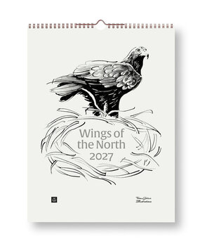 Teemu Järvi Teemu Järvi 2027 month calendar - Wings of the North 30x40cm