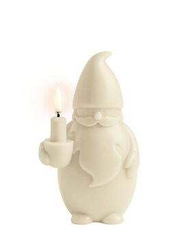 Uyuni Lighting Uyuni Lighting LED Wax Kaars Santa Claus H17cm Vanilla Uyuni Lighting Uyuni Lighting LED Wax Kaars Santa Claus H17cm Vanilla
