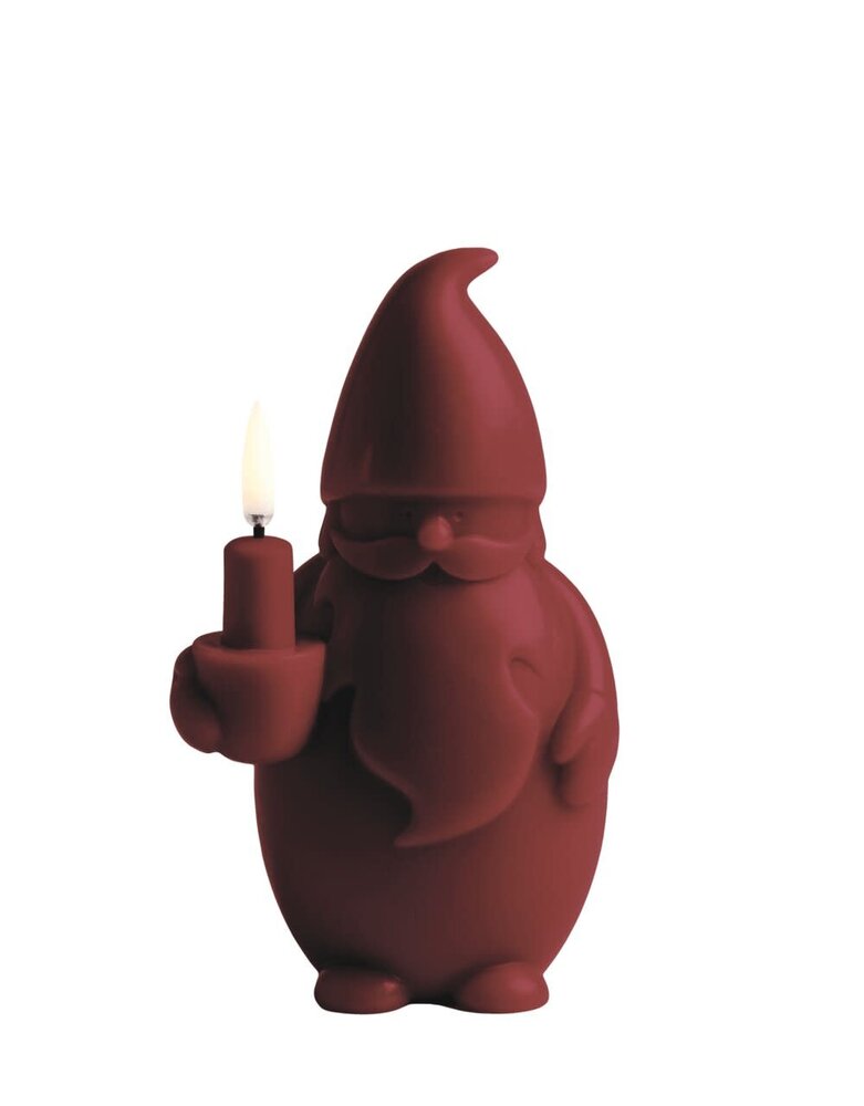 Uyuni Lighting Uyuni Lighting LED Wax Candle Santa Claus H17cm Carmine red Uyuni Lighting Uyuni Lighting LED Wax Candle Santa Claus H17cm Carmine red