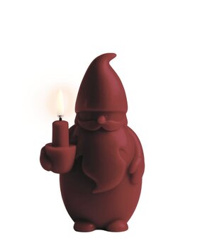 Uyuni Lighting Uyuni Lighting LED Wax Candle Santa Claus H17cm Carmine red Uyuni Lighting Uyuni Lighting LED Wax Candle Santa Claus H17cm Carmine red