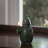 Uyuni Lighting Uyuni Lighting LED Wax Candle Santa Claus H17cm Olive green Uyuni Lighting Uyuni Lighting LED Wax Candle Santa Claus H17cm Olive green