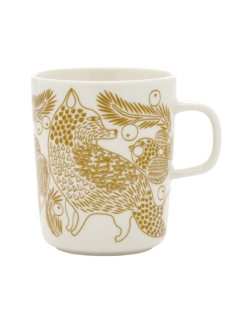 Marimekko Marimekko Piirto Ketunmarja cup 2.5 dl gold-colored Marimekko Marimekko Piirto Ketunmarja cup 2.5 dl gold-colored