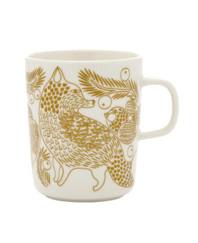 Marimekko Marimekko Piirto Ketunmarja cup 2.5 dl gold-colored Marimekko Marimekko Piirto Ketunmarja cup 2.5 dl gold-colored