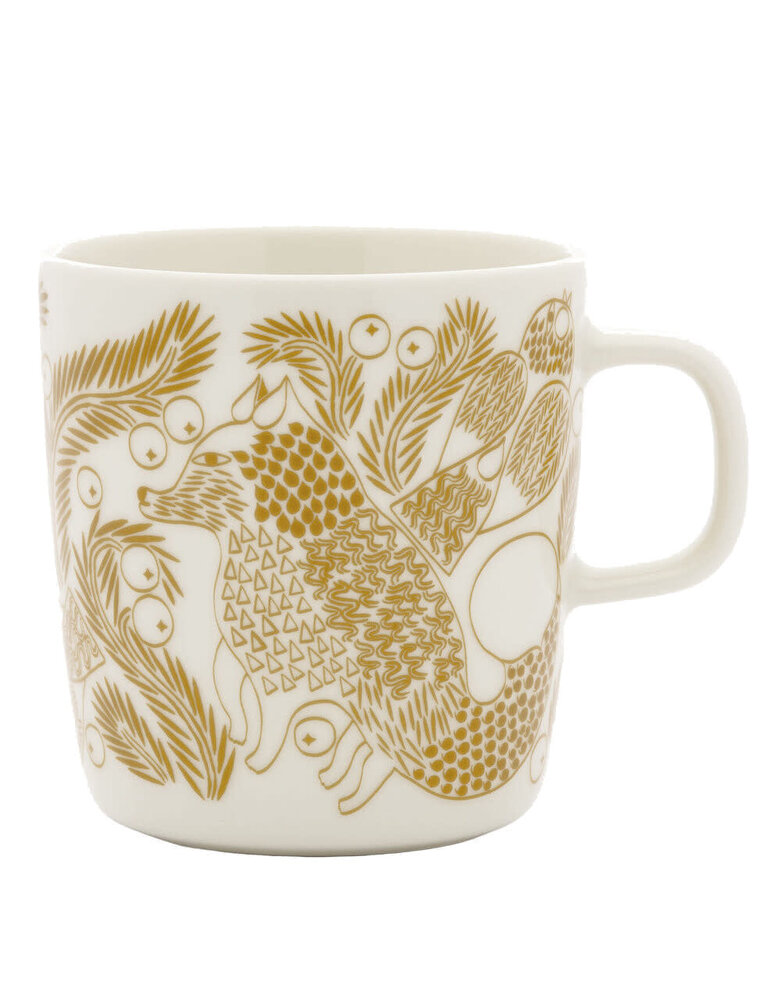 Marimekko Marimekko Piirto Ketunmarja cup 4dl gold-colored Marimekko Marimekko Piirto Ketunmarja cup 4dl gold-colored