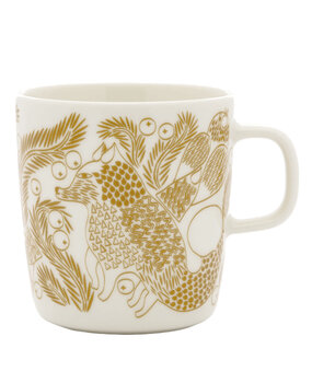 Marimekko Marimekko Piirto Ketunmarja cup 4dl gold-colored Marimekko Marimekko Piirto Ketunmarja cup 4dl gold-colored