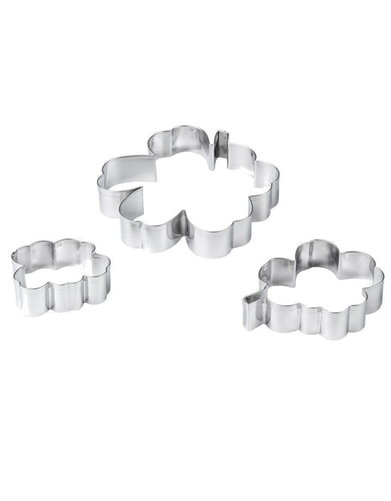 Marimekko Marimekko Unikko cookie cutter stainless steel set of 3 pieces Marimekko Marimekko Unikko cookie cutter stainless steel set of 3 pieces