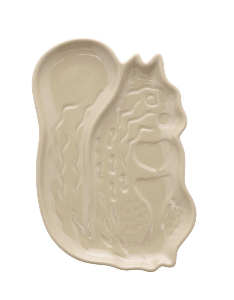Marimekko Marimekko Kurre squirrel-shaped serving plate 20cm Marimekko Marimekko Kurre squirrel-shaped serving plate 20cm