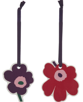 Marimekko Marimekko Unikko flat ornament set of 2