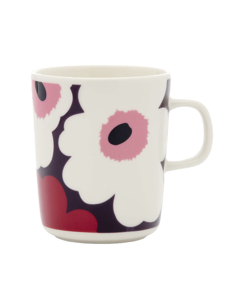 Marimekko Marimekko Unikko cup 2.5dl cranberry