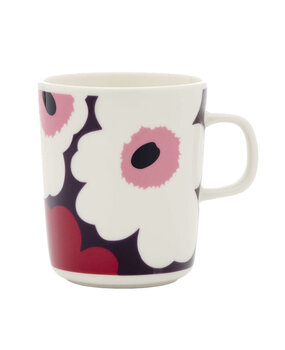 Marimekko Marimekko Unikko cup 2.5dl cranberry