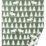 Klippan Klippan Moose walk 130x180cm wool plaid 100% lambswool green Klippan Klippan Moose walk 130x180cm wool plaid 100% lambswool green