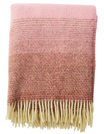 Klippan Klippan Aurora wool plaid 130x200cm 100% lambswool Dawn