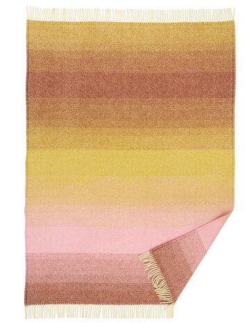 Klippan Klippan Aurora wollen plaid 130x200cm 100% lamswol Dawn Klippan Klippan Aurora wollen plaid 130x200cm 100% lamswol Dawn
