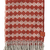 Klippan Klippan Tuva plaid van 60% Zweedse Wol 130x200 roest Klippan Klippan Tuva plaid van 60% Zweedse Wol 130x200 roest