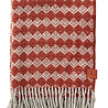 Klippan Klippan Tuva plaid van 60% Zweedse Wol 130x200 roest Klippan Klippan Tuva plaid van 60% Zweedse Wol 130x200 roest