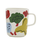 Marimekko Marimekko Kukasta kukkaan beker 2,5dl lichtblauw limited edition Marimekko Marimekko Kukasta kukkaan beker 2,5dl lichtblauw limited edition