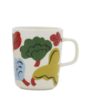 Marimekko Marimekko Kukasta kukkaan cup 2.5dl light blue limited edition Marimekko Marimekko Kukasta kukkaan cup 2.5dl light blue limited edition